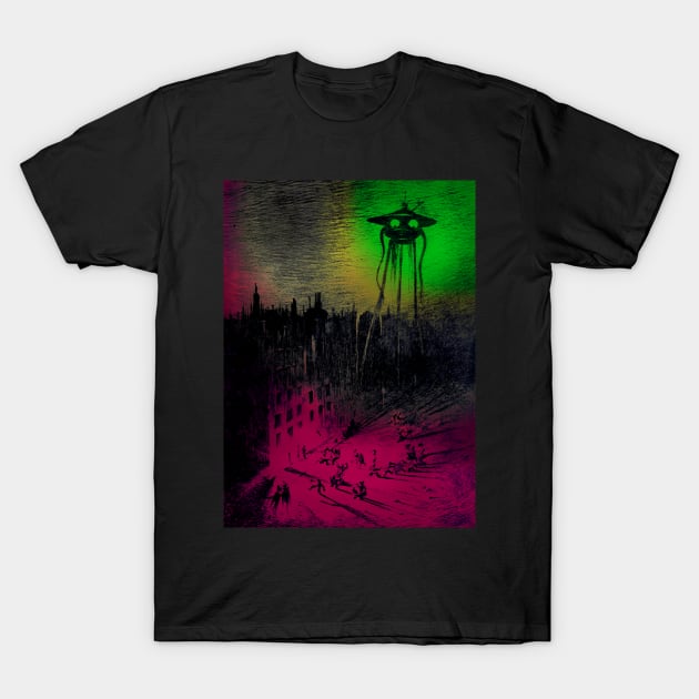 War of the Worlds, Part Two T-Shirt by pompeiigod